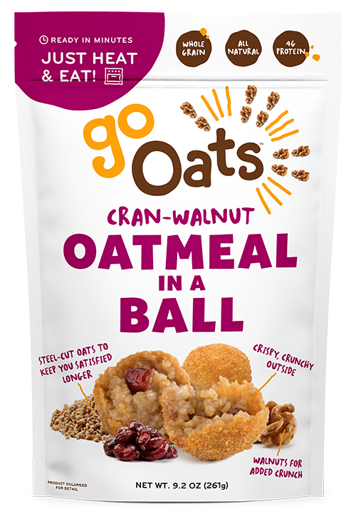 Cran-Walnut Oatmeal in a Ball