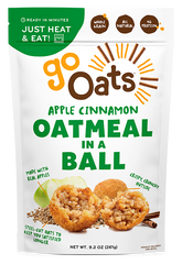 Apple Cinnamon Oatmeal in a Ball