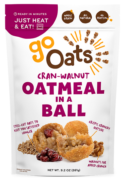 Cran-Walnut Oatmeal in a Ball