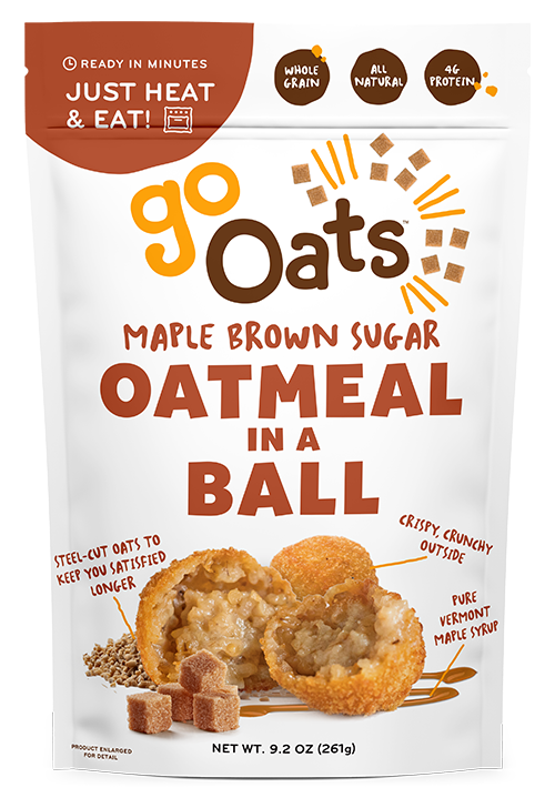 Maple Brown Sugar Oatmeal in a Ball