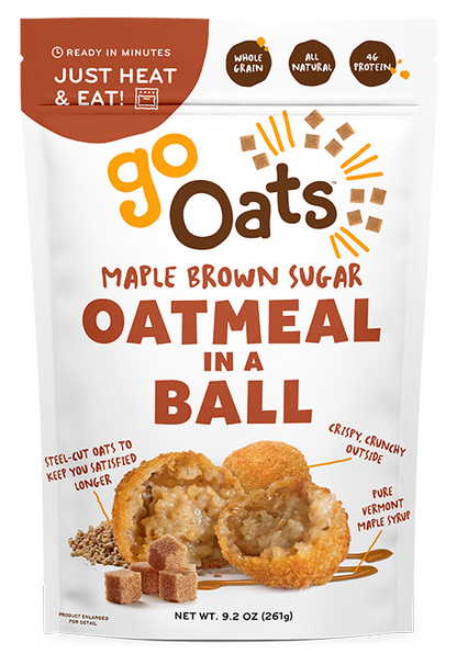 Maple Brown Sugar Oatmeal in a Ball